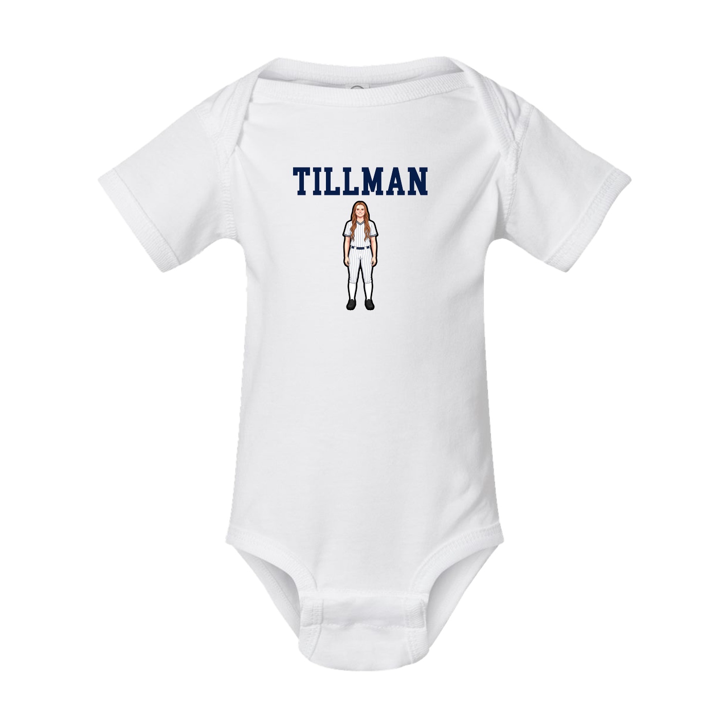 Baby Onesie — Shirsey in White