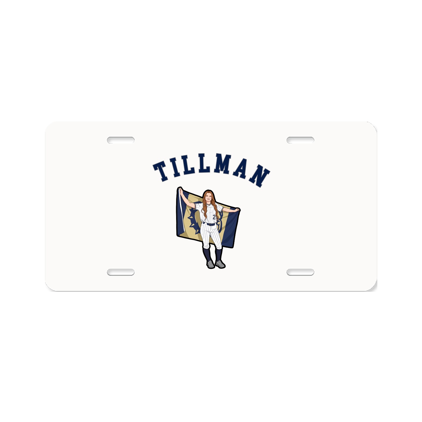 License Plate — Shirsey Arch in Classic