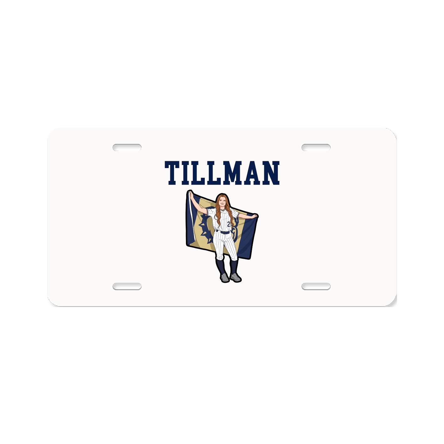 License Plate — Shirsey in Classic