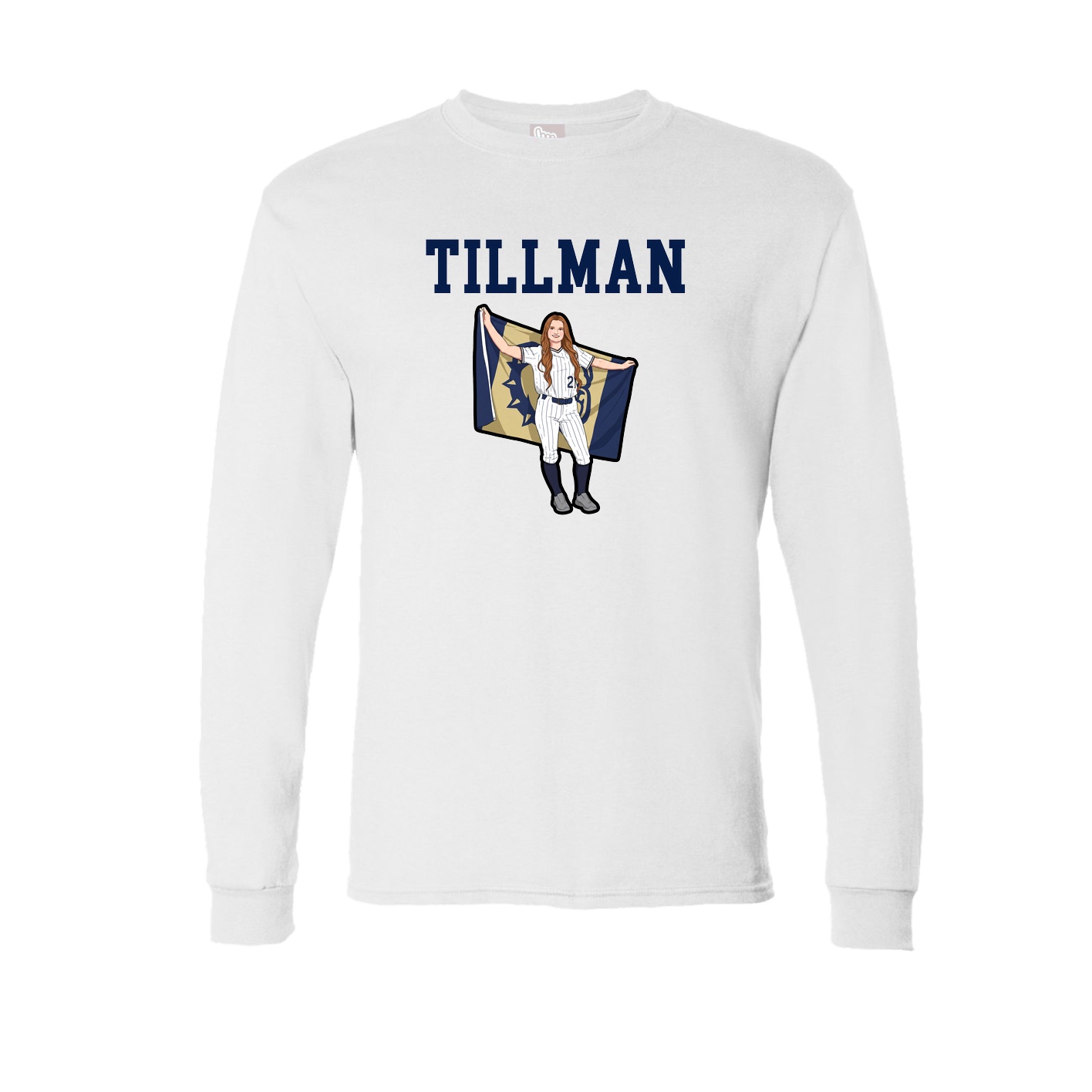 Long Sleeve Tee — Shirsey in White