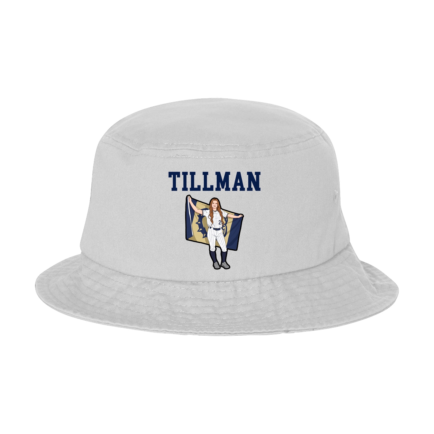 Bucket Cap — Shirsey in White