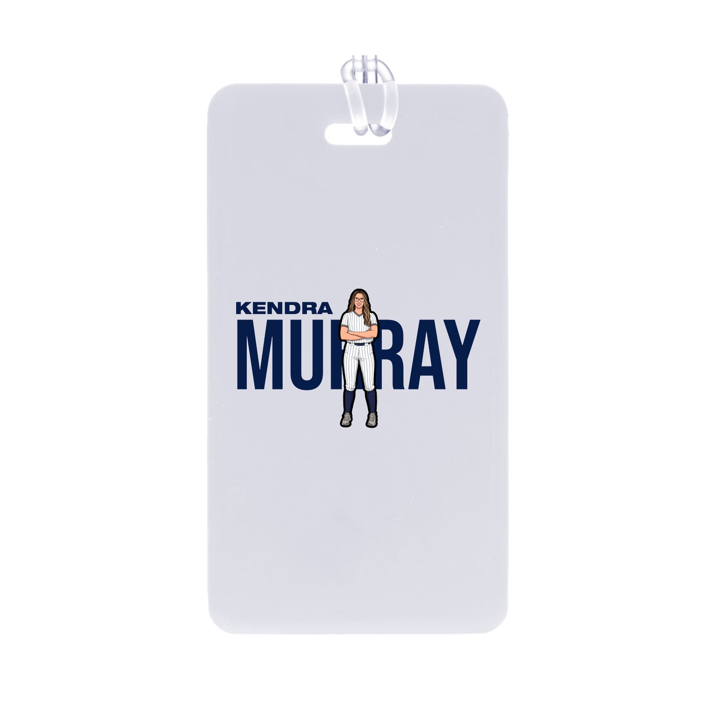 Bag Tag — Player Name in Classic