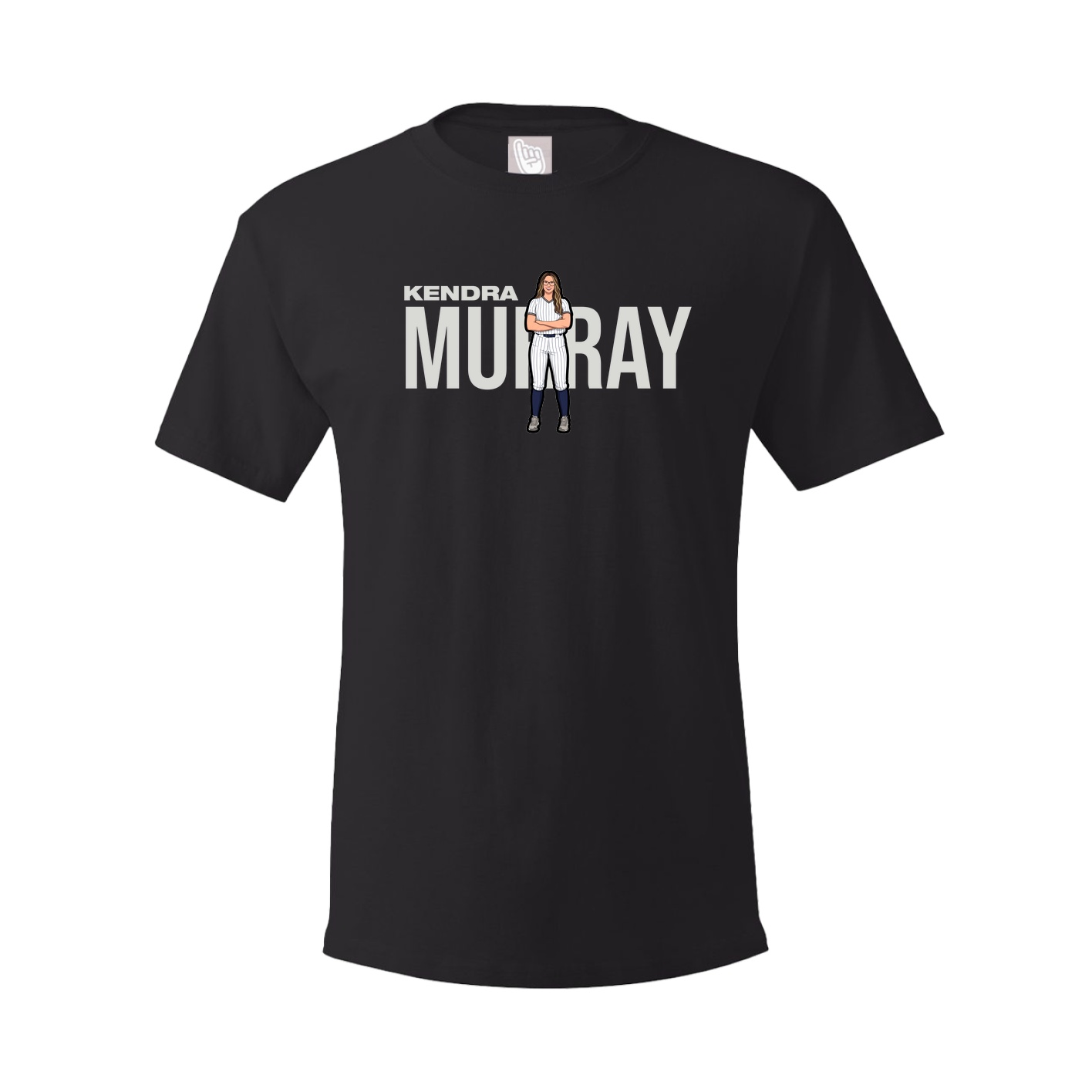 Youth Tee — Player Name in Black