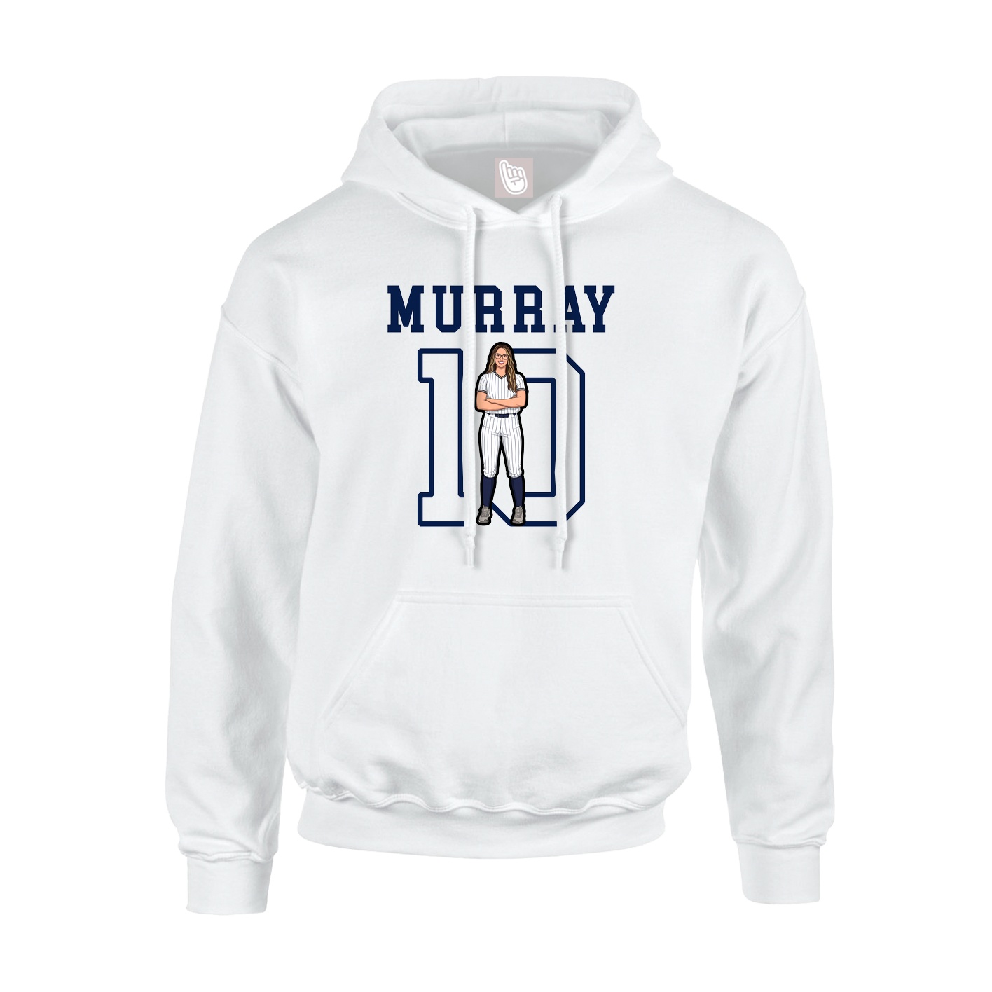 Youth Hoodie — Shirsey in White