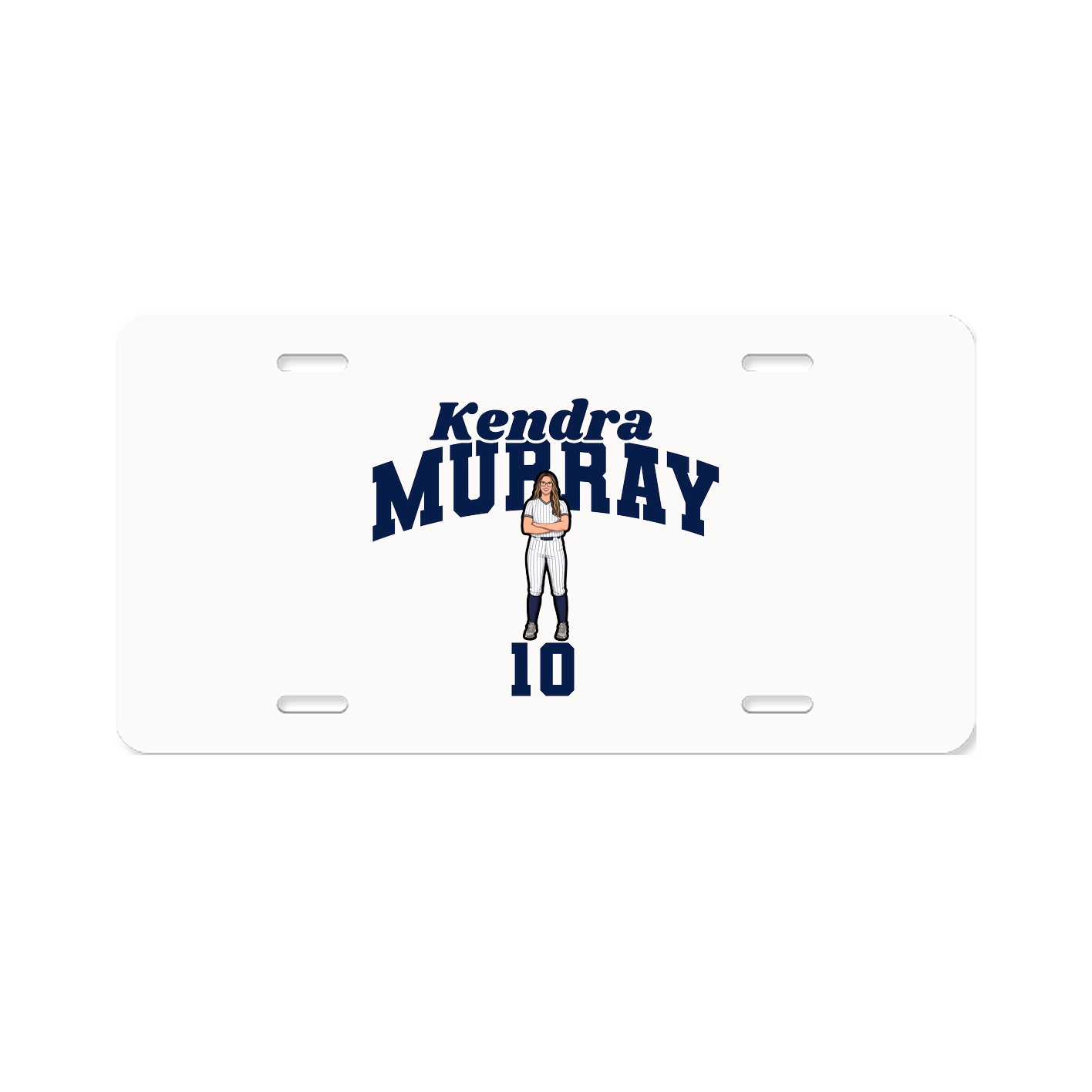 License Plate — Signature Arch in Classic