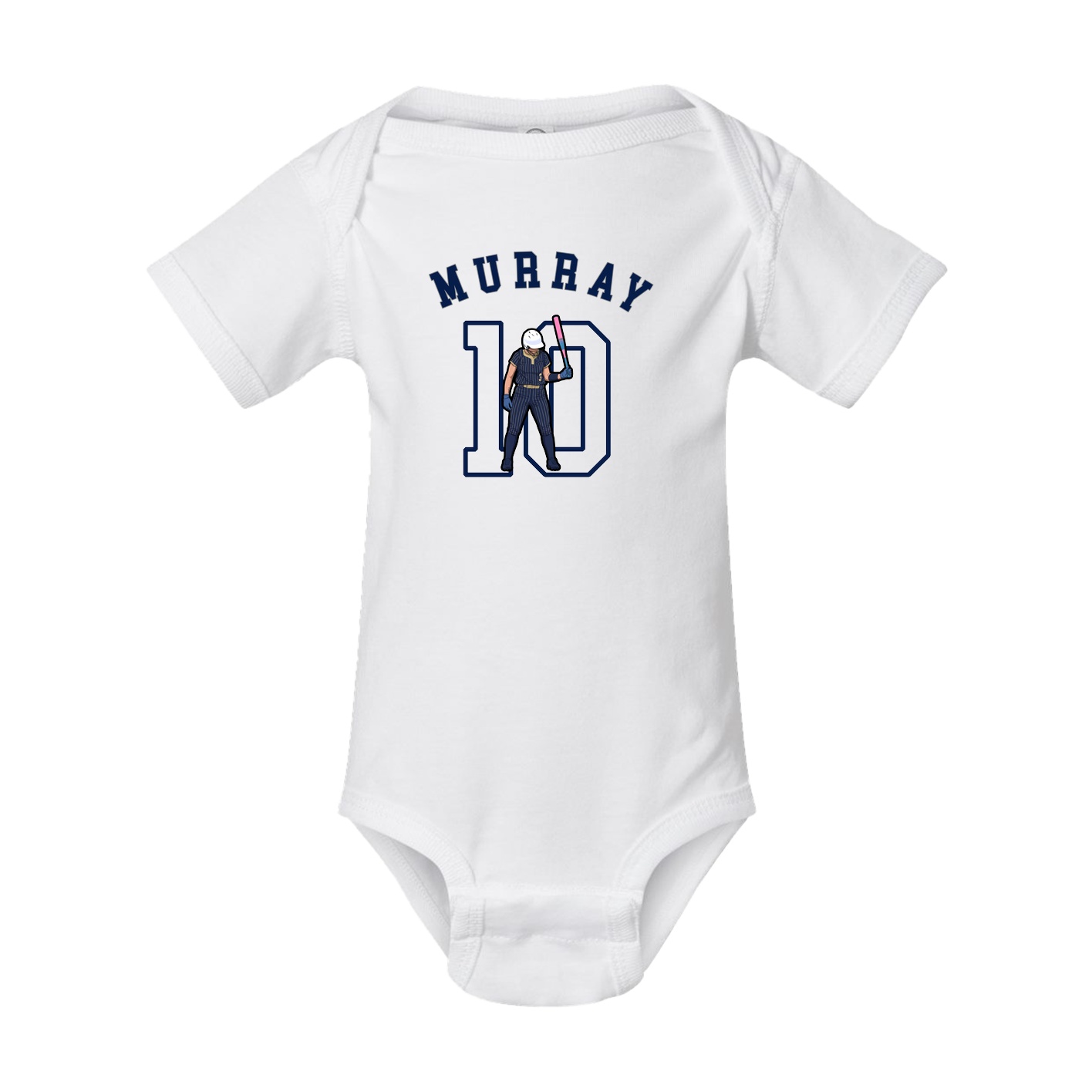 Baby Onesie — Shirsey Arch in White