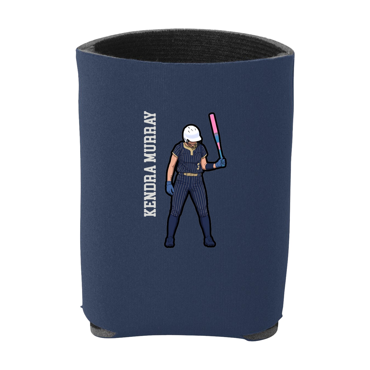 Can Holder — Name Vertical in Navy