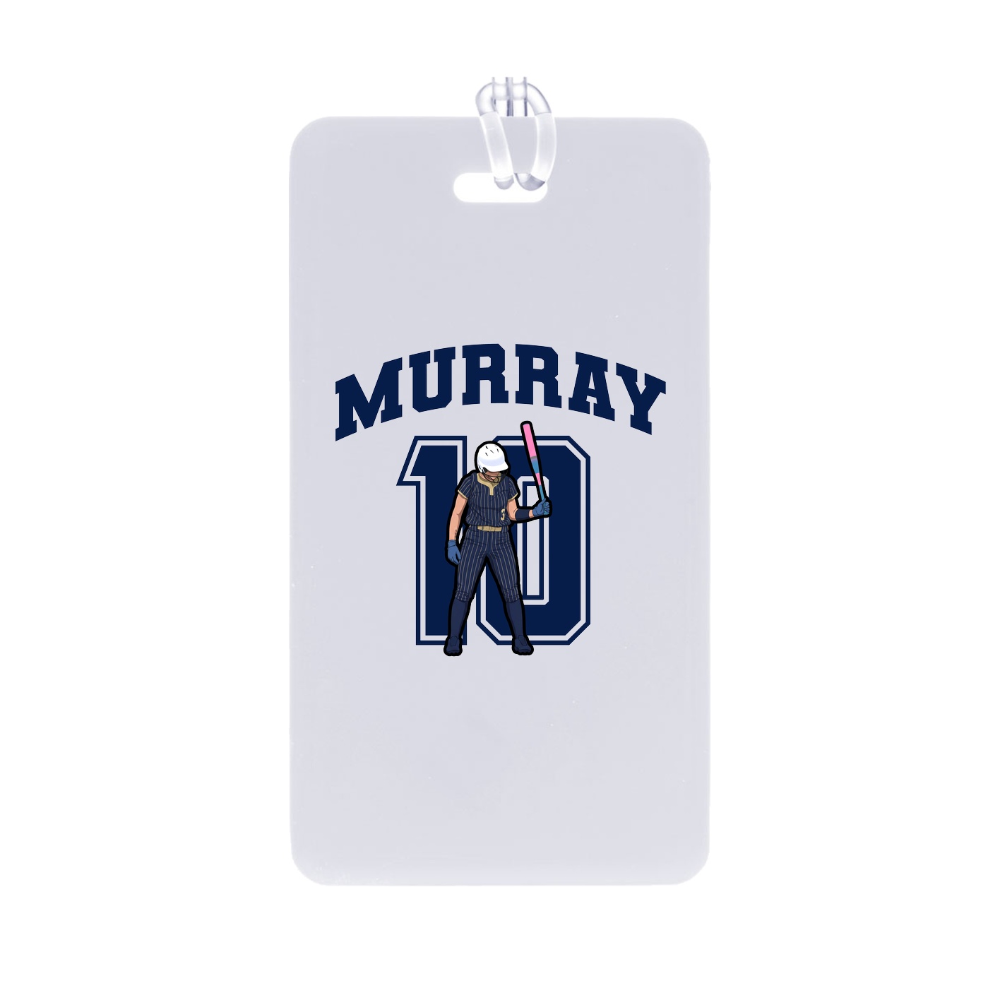 Bag Tag — Number in Classic