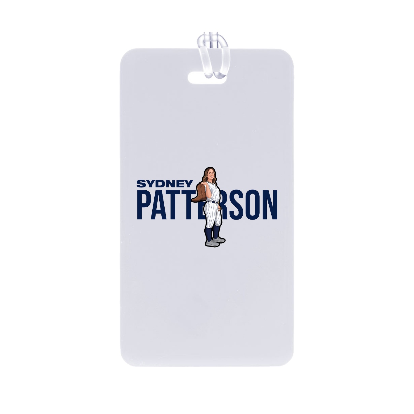 Bag Tag — Player Name in Classic