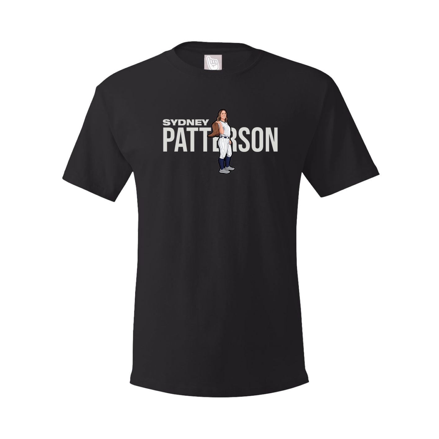 Youth Tee — Player Name in Black