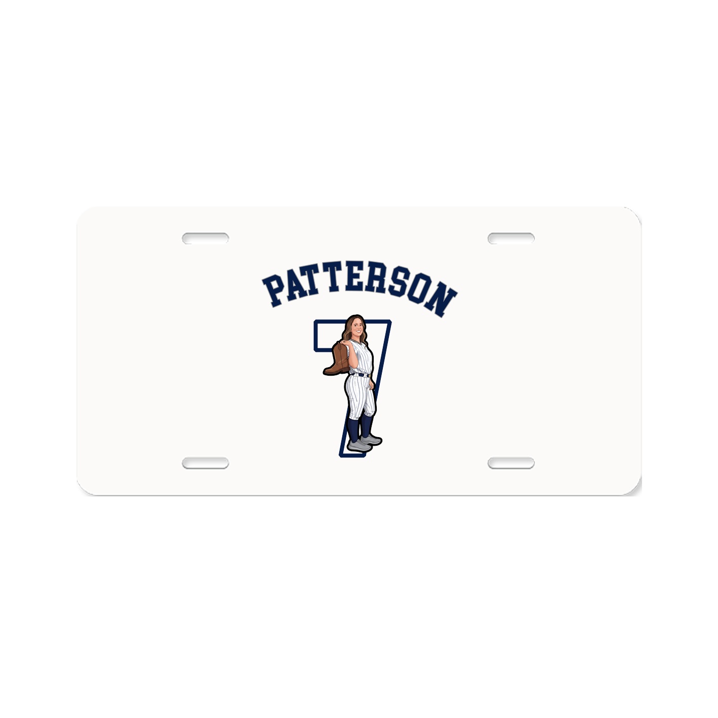 License Plate — Shirsey Arch in Classic