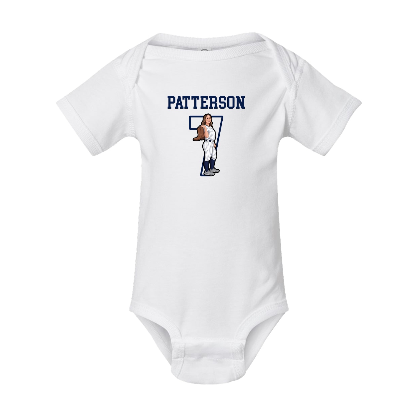 Baby Onesie — Shirsey in White