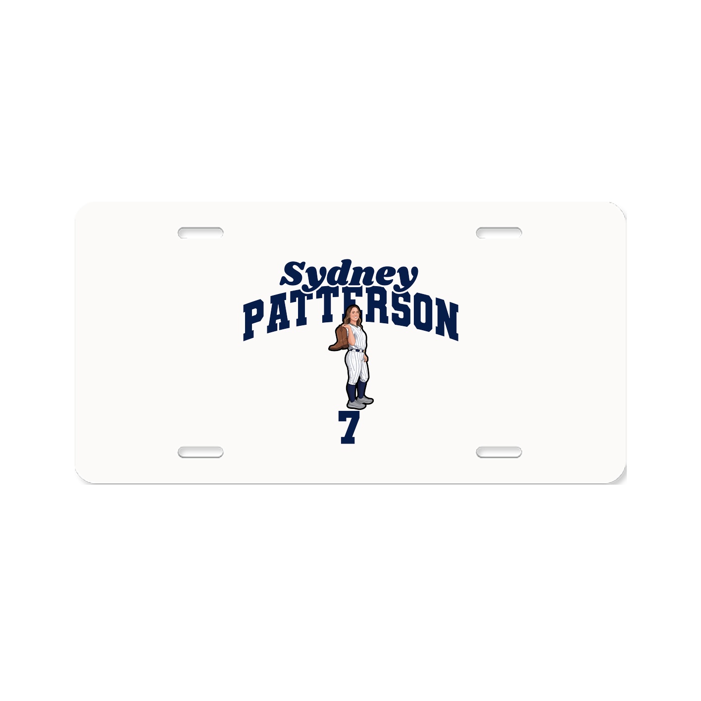 License Plate — Signature Arch in Classic