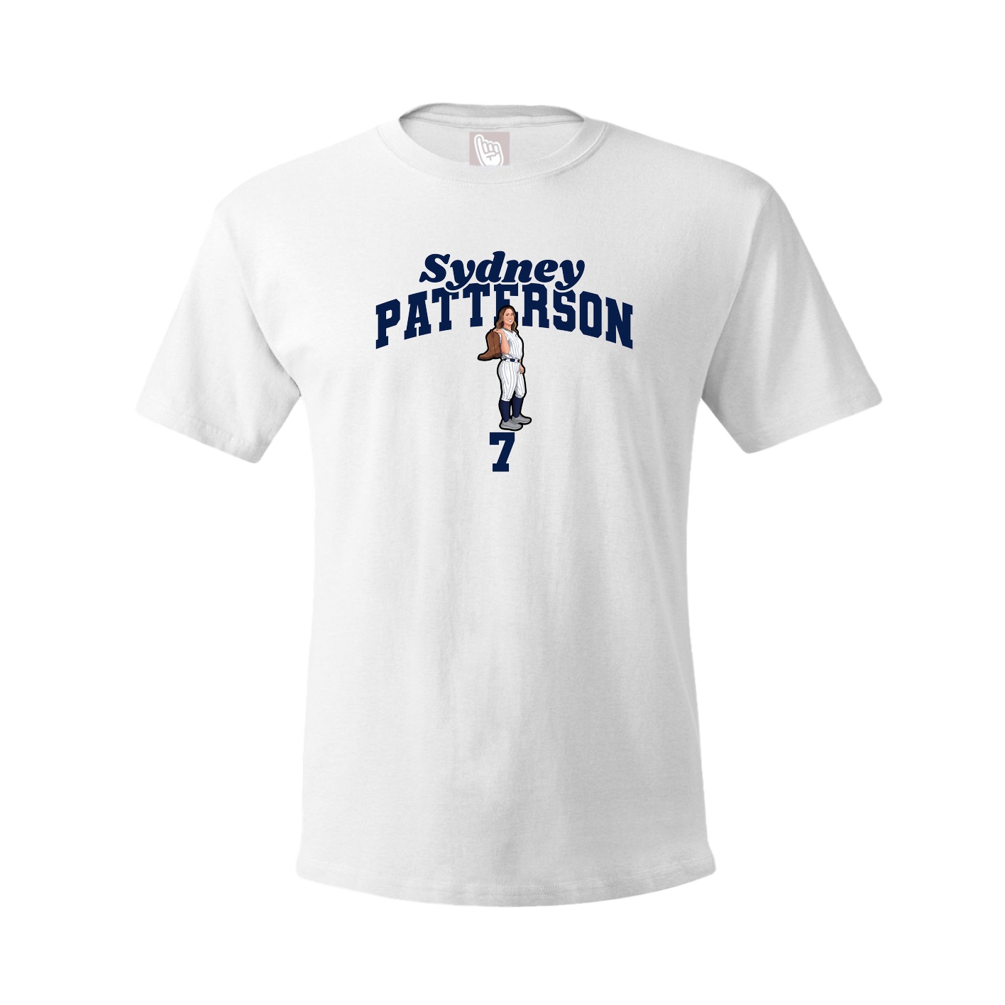 Youth Tee — Signature Arch in White