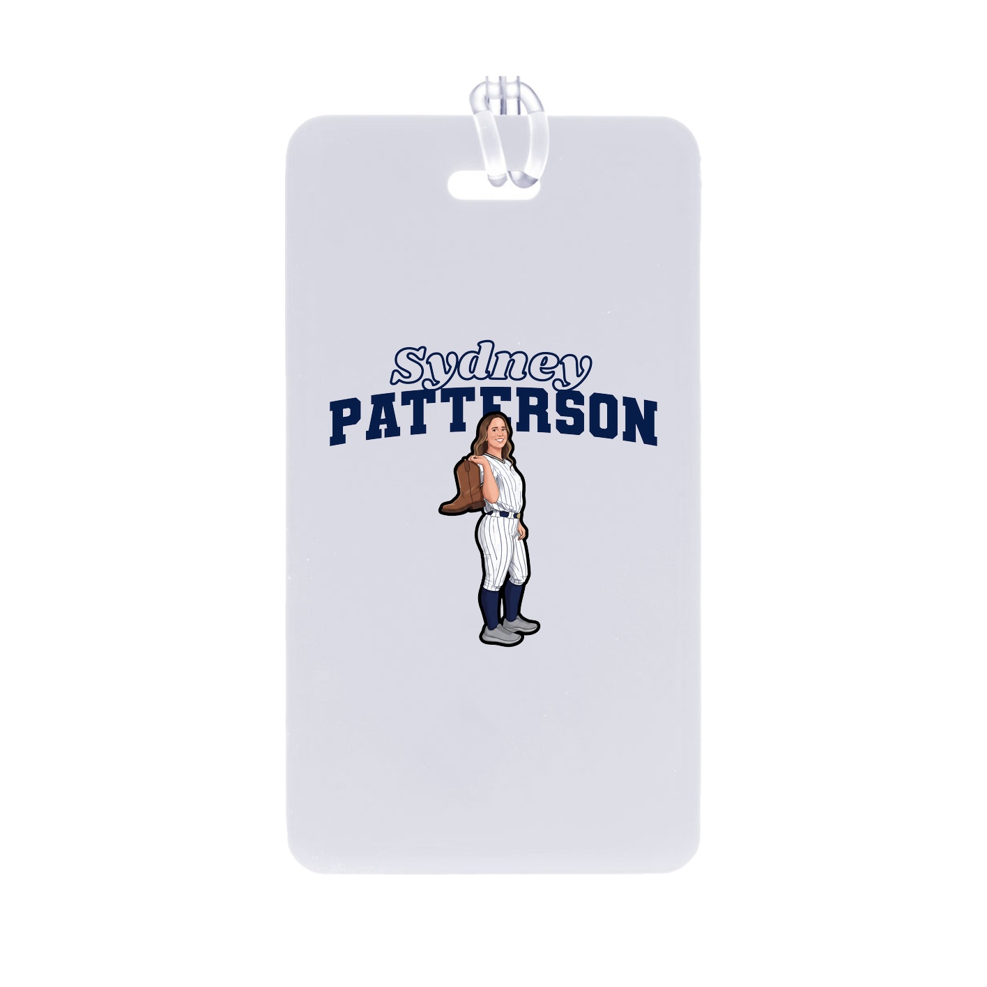 Bag Tag — Name Arch in Classic