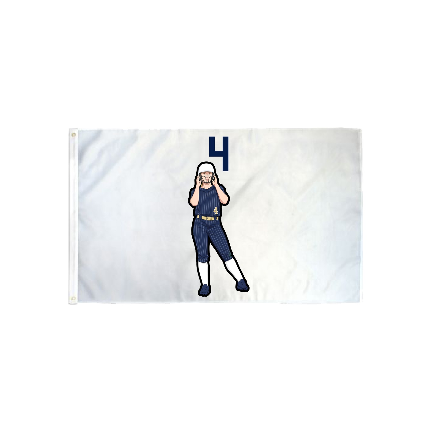 3x5 Flag — Number Top in Classic