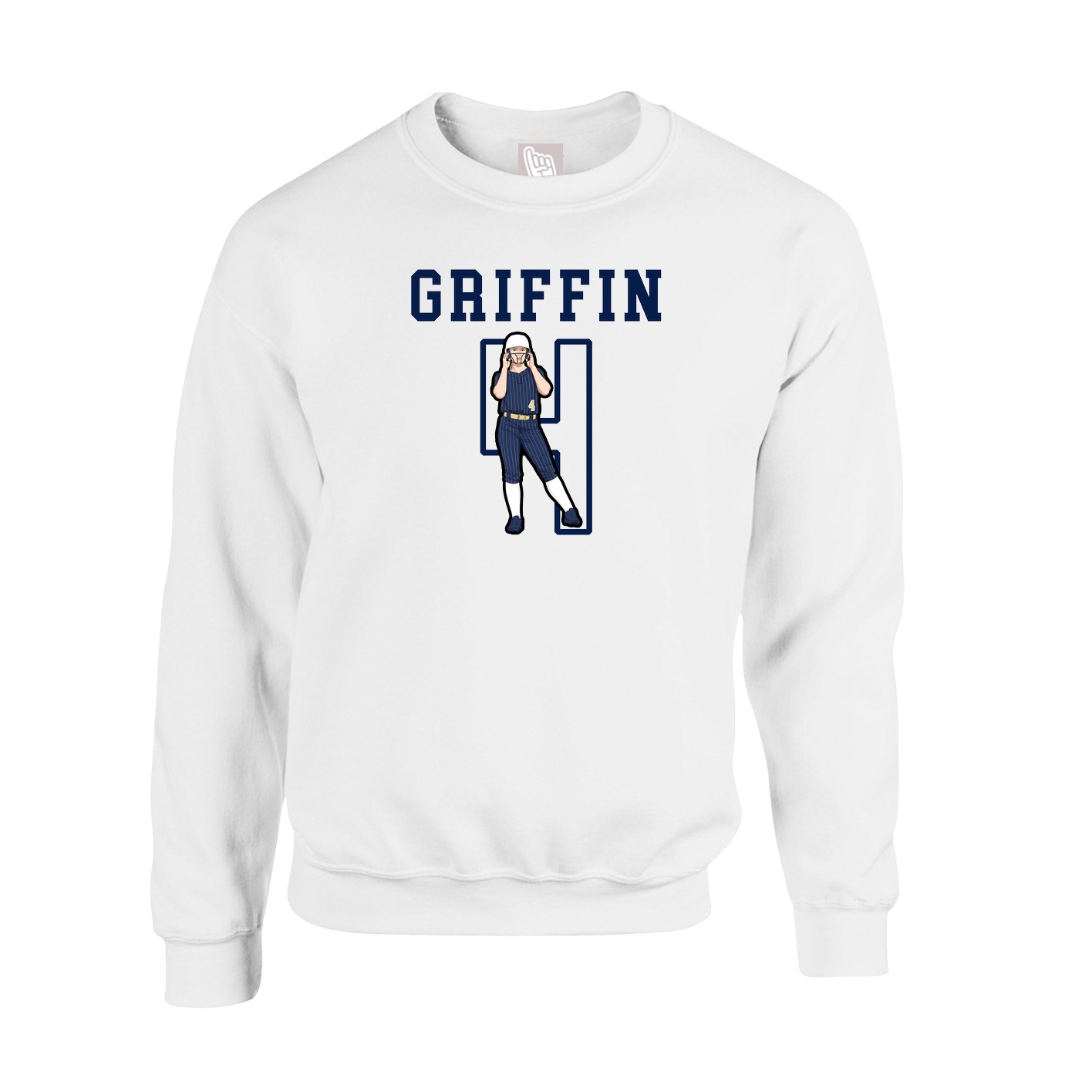 Fleece Crew — Shirsey in White