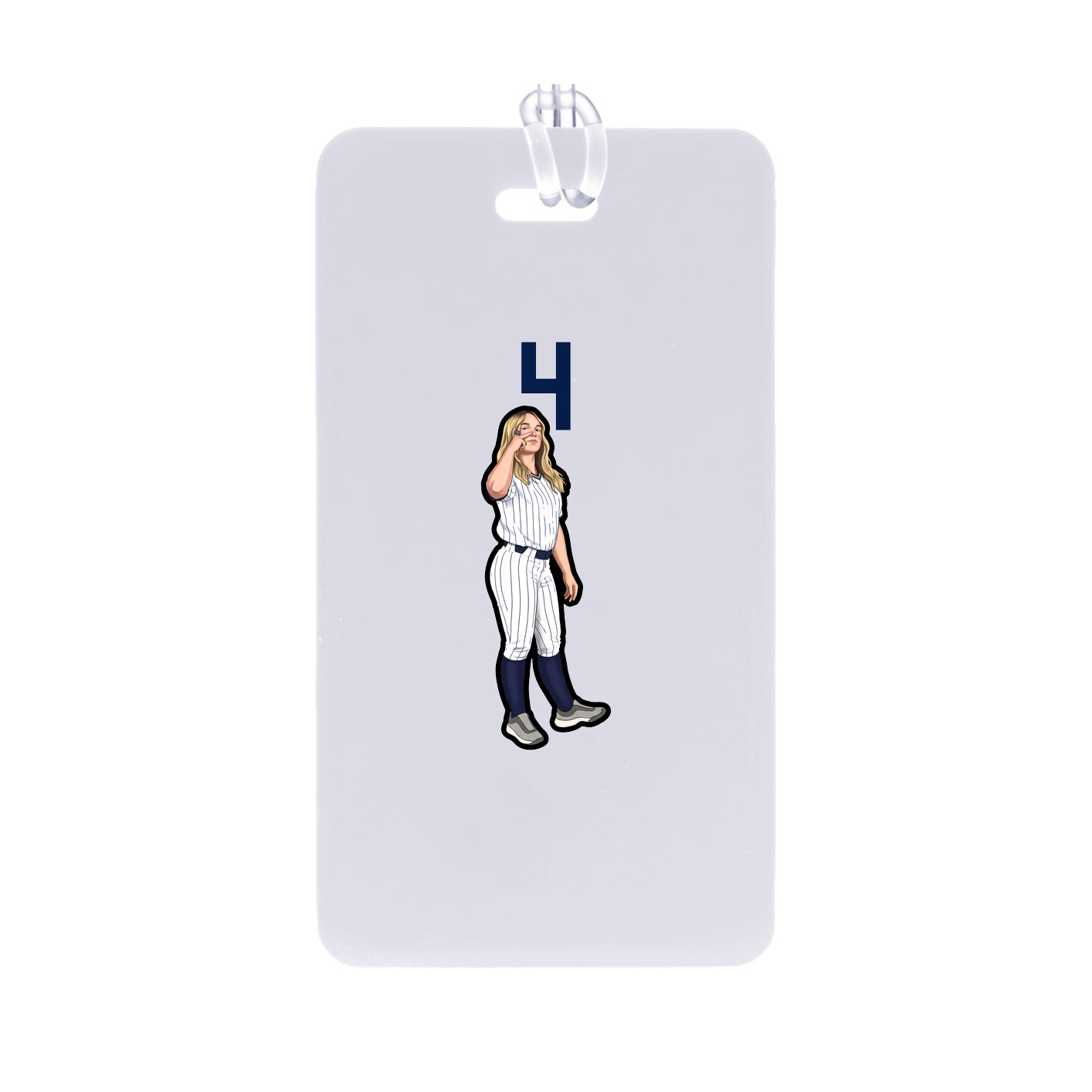 Bag Tag — Number Top in Classic