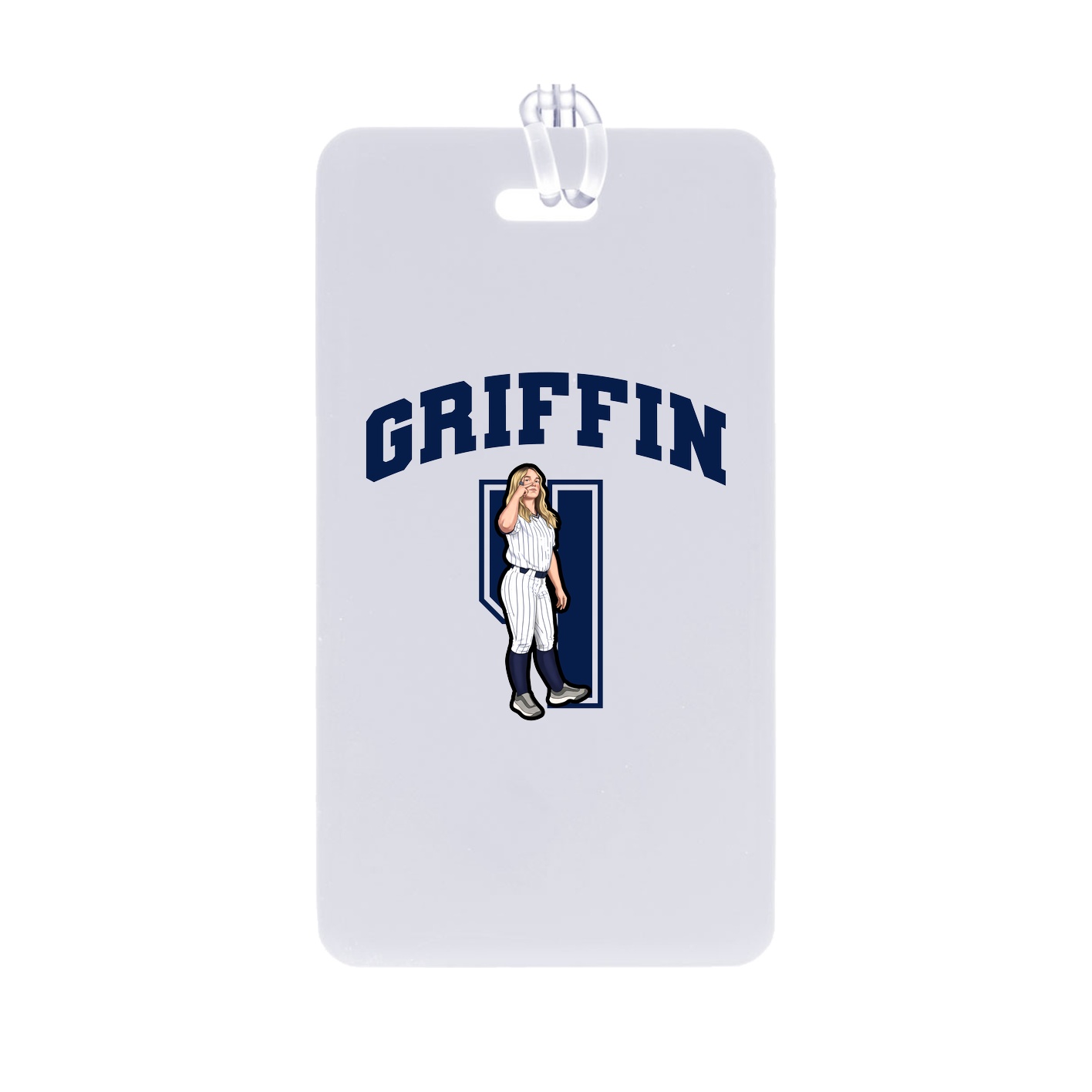 Bag Tag — Number in Classic