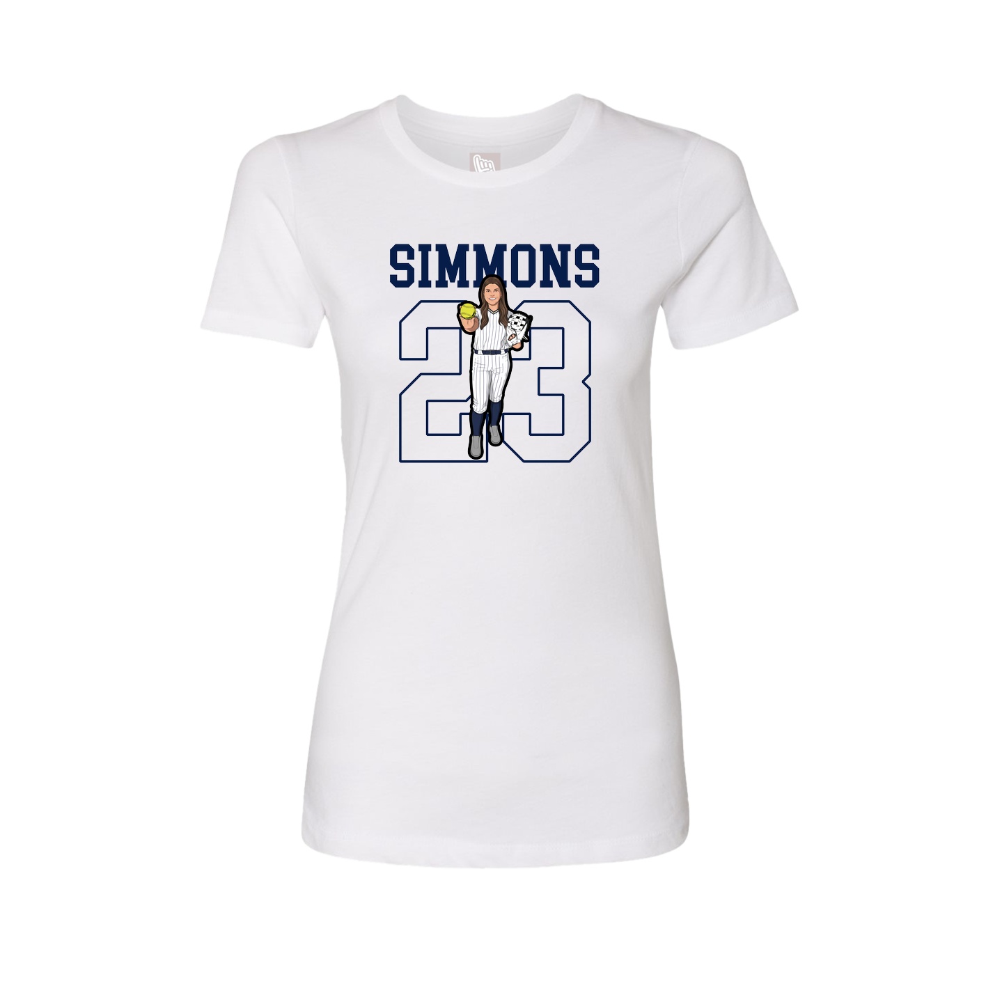 Fitted Women's Tee — Shirsey in White