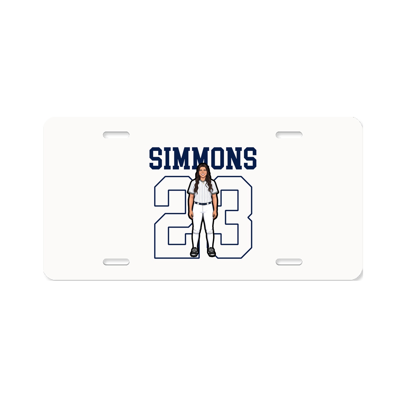 License Plate — Shirsey in Classic