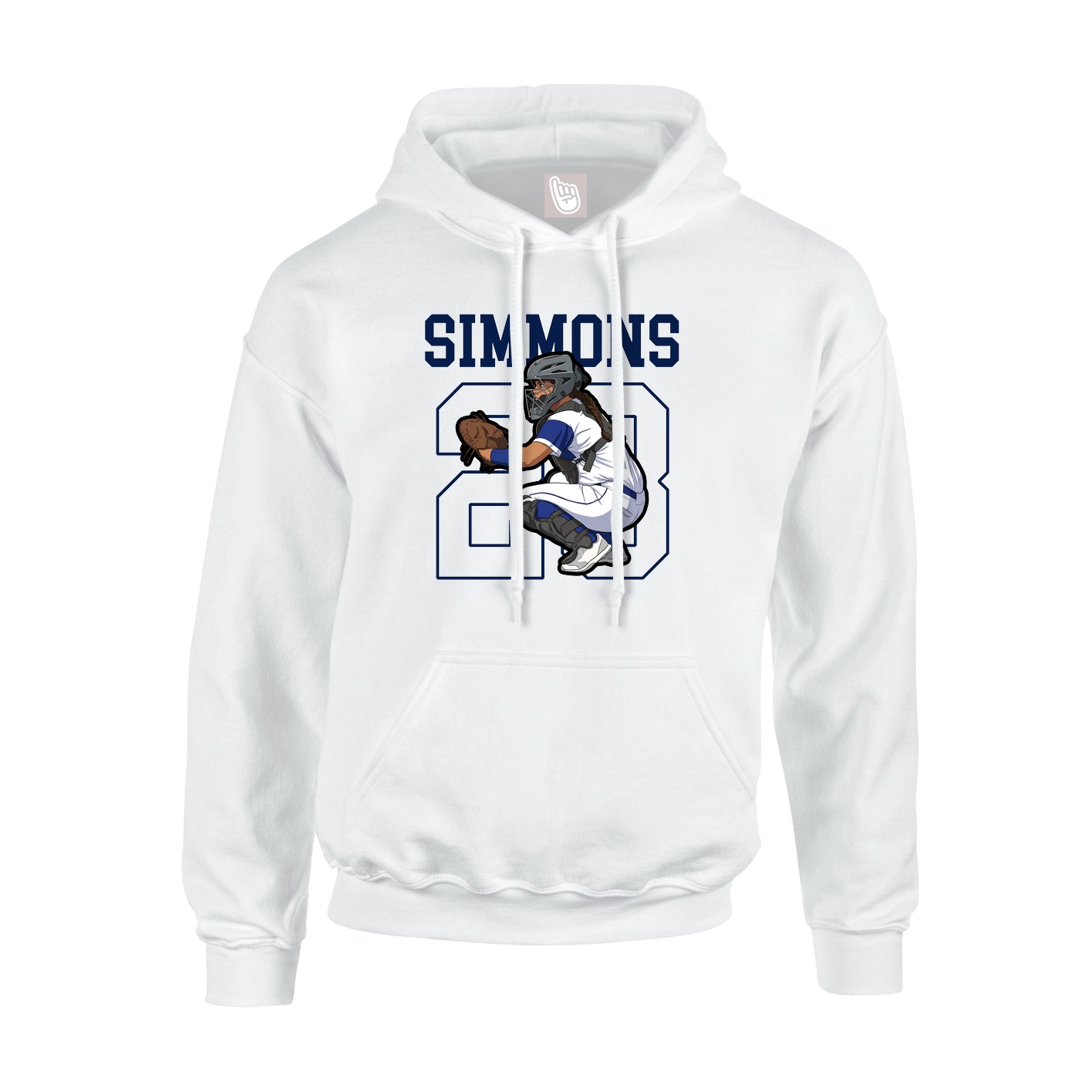 Youth Hoodie — Shirsey in White
