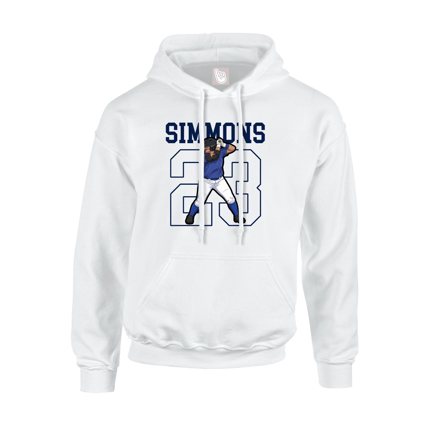Hoodie — Shirsey in White