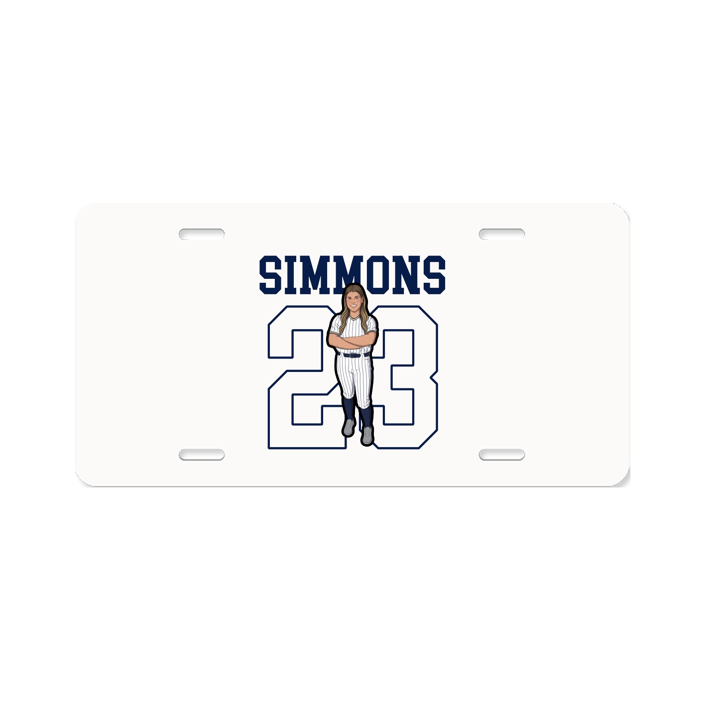 License Plate — Shirsey in Classic