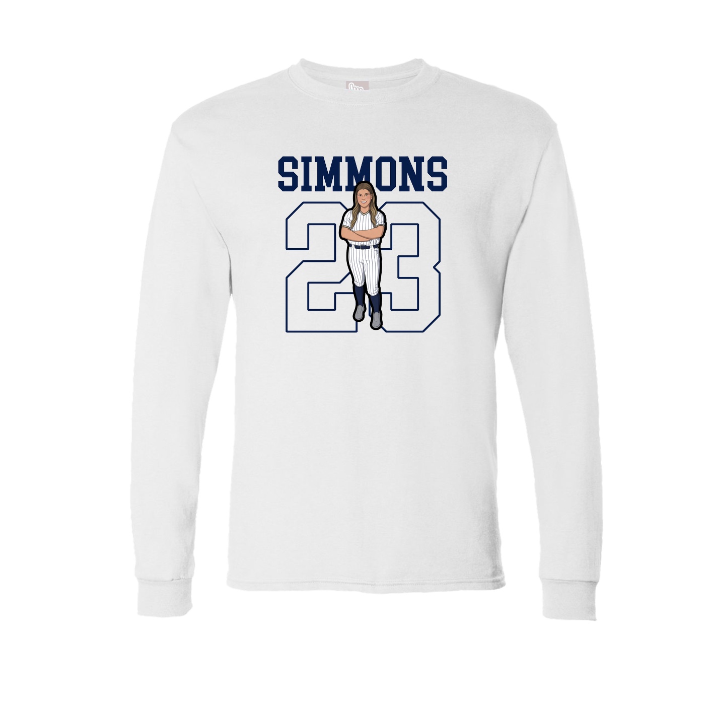 Long Sleeve Tee — Shirsey in White