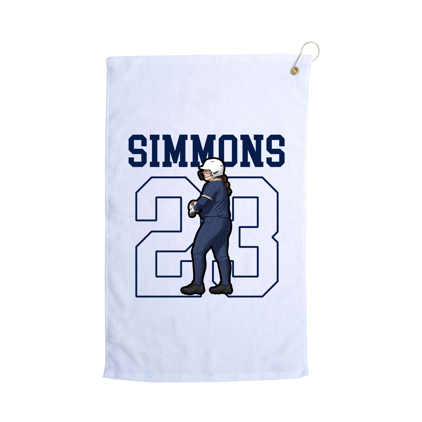 Golf Towel — Shirsey in White