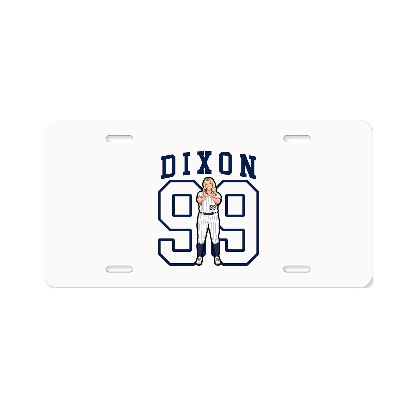 License Plate — Shirsey in Classic