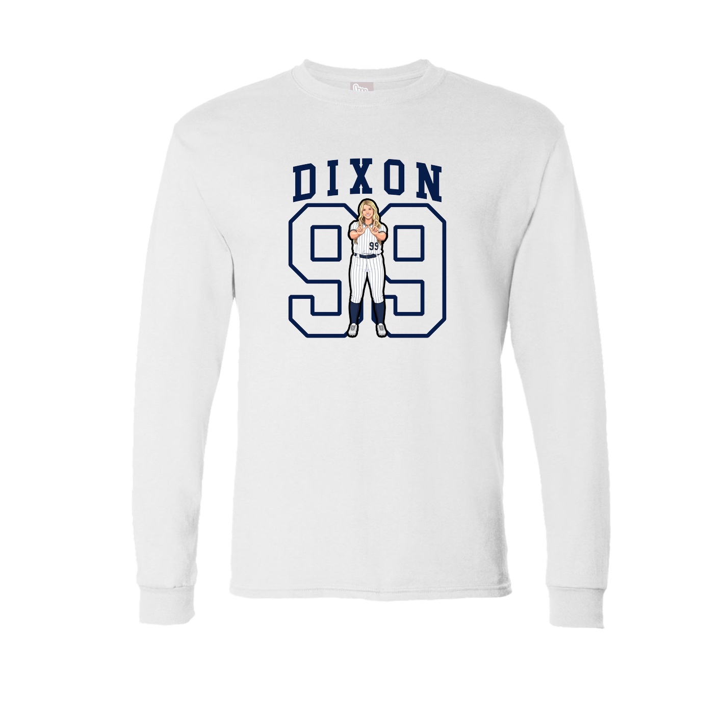 Long Sleeve Tee — Shirsey in White