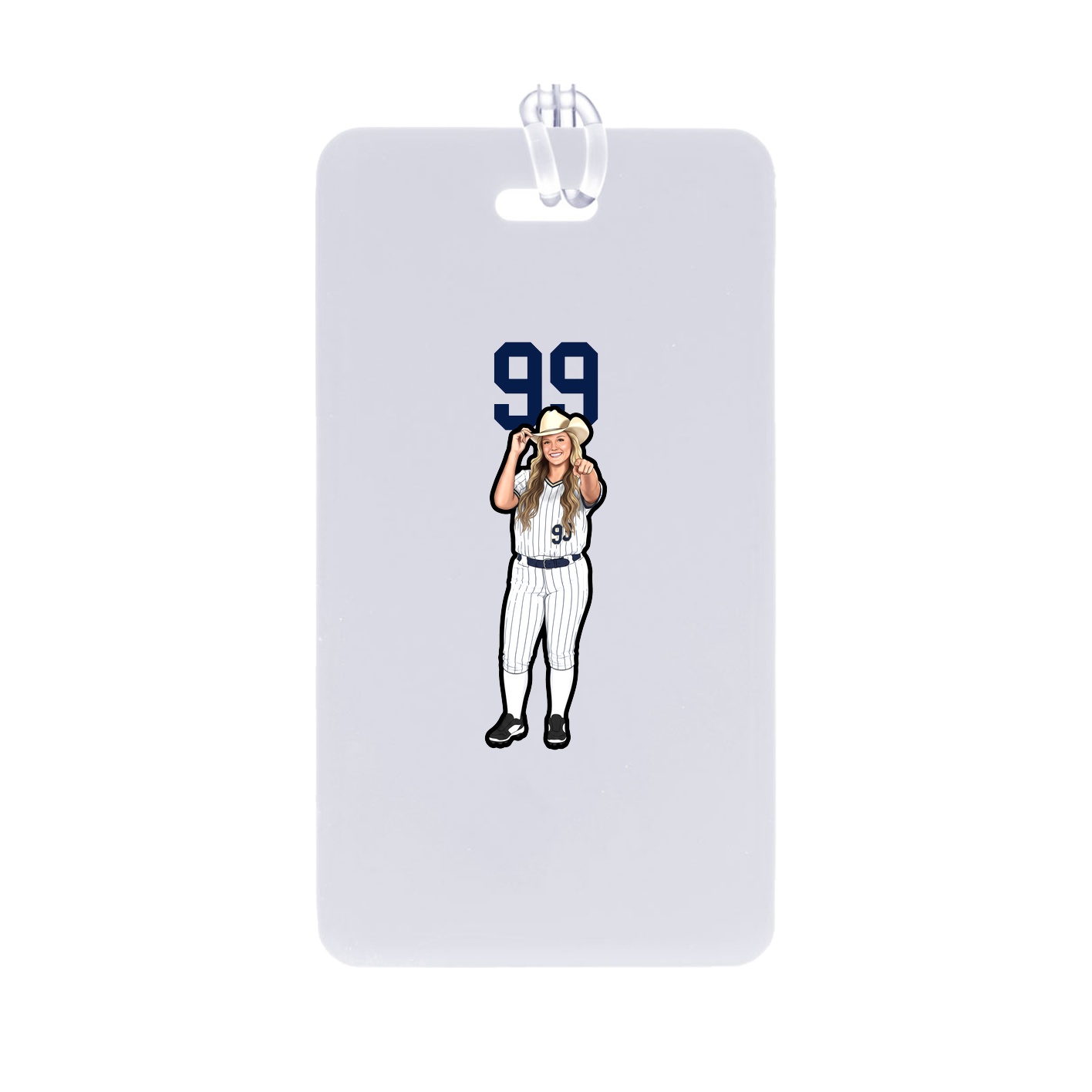 Bag Tag — Number Top in Classic