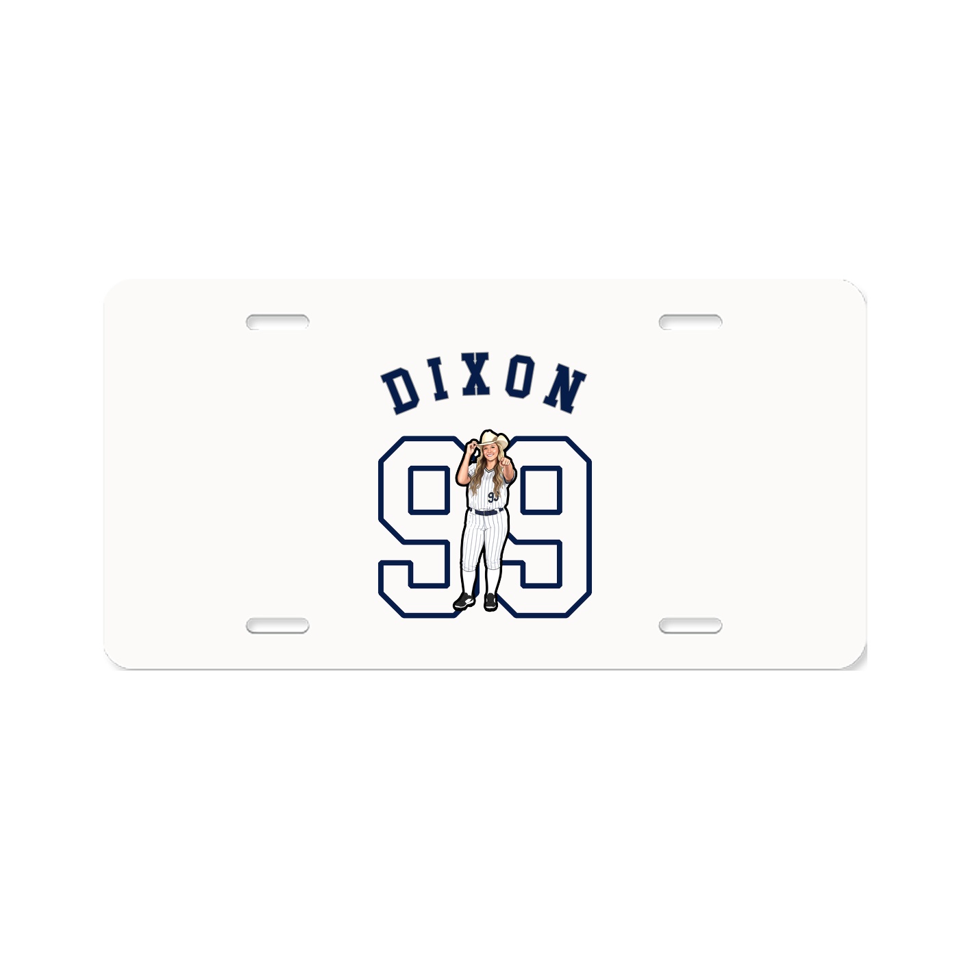 License Plate — Shirsey Arch in Classic