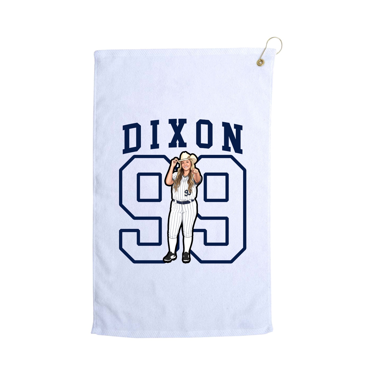 Golf Towel — Shirsey in White