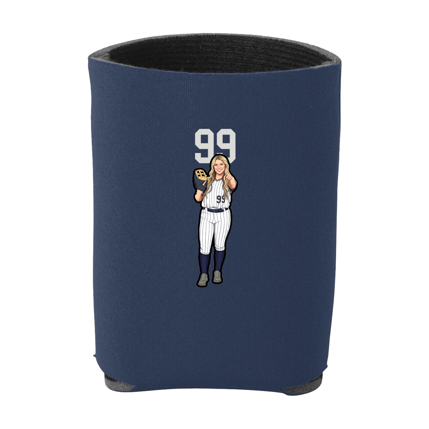 Can Holder — Number Top in Navy