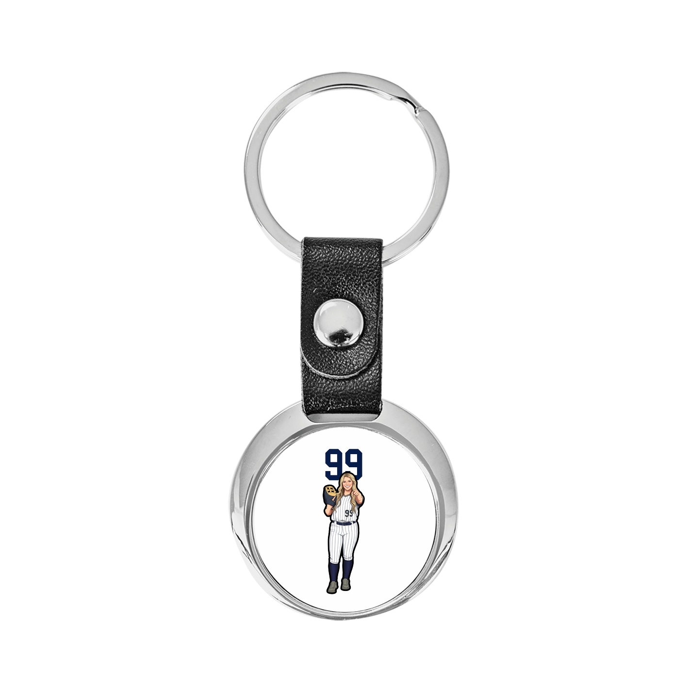 Key Chain — Number Top in Classic