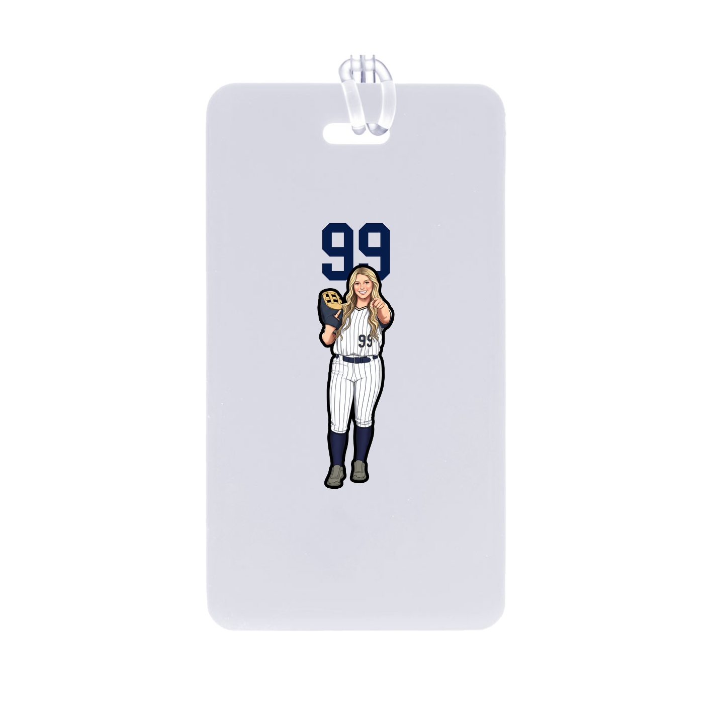 Bag Tag — Number Top in Classic