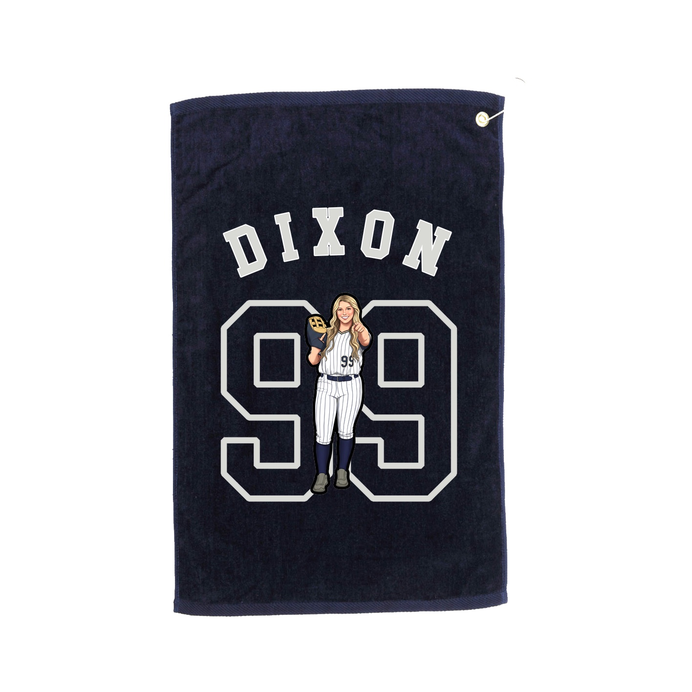 Golf Towel — Shirsey Arch in Navy