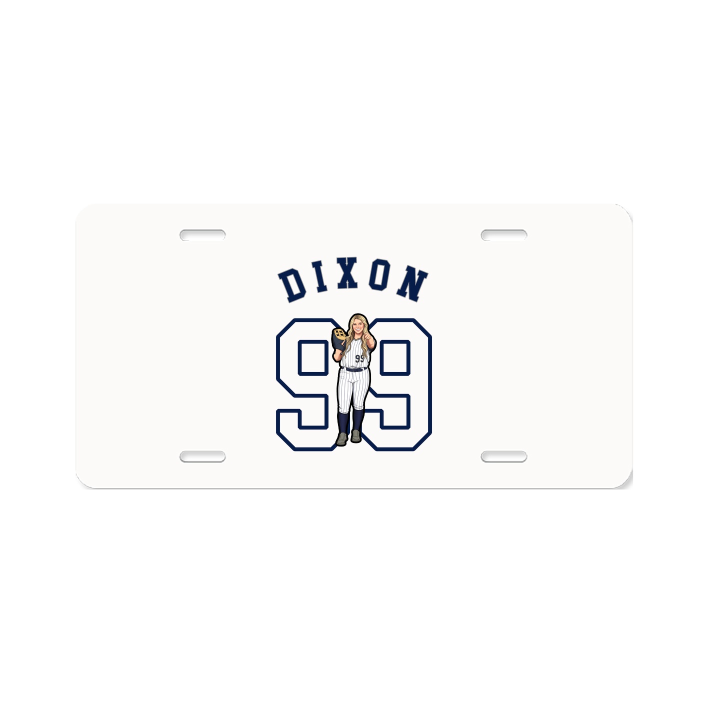 License Plate — Shirsey Arch in Classic
