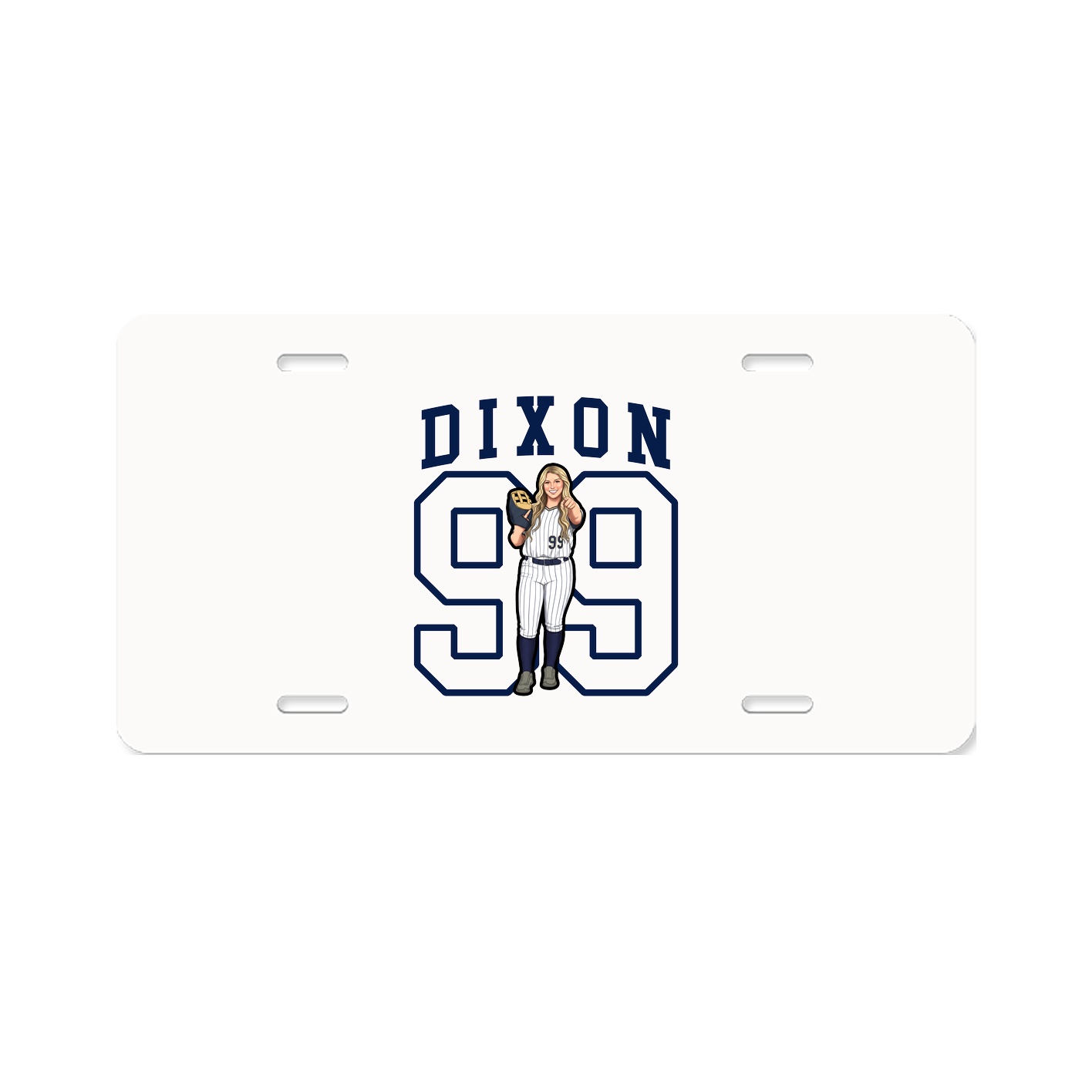 Aluminum License Plate