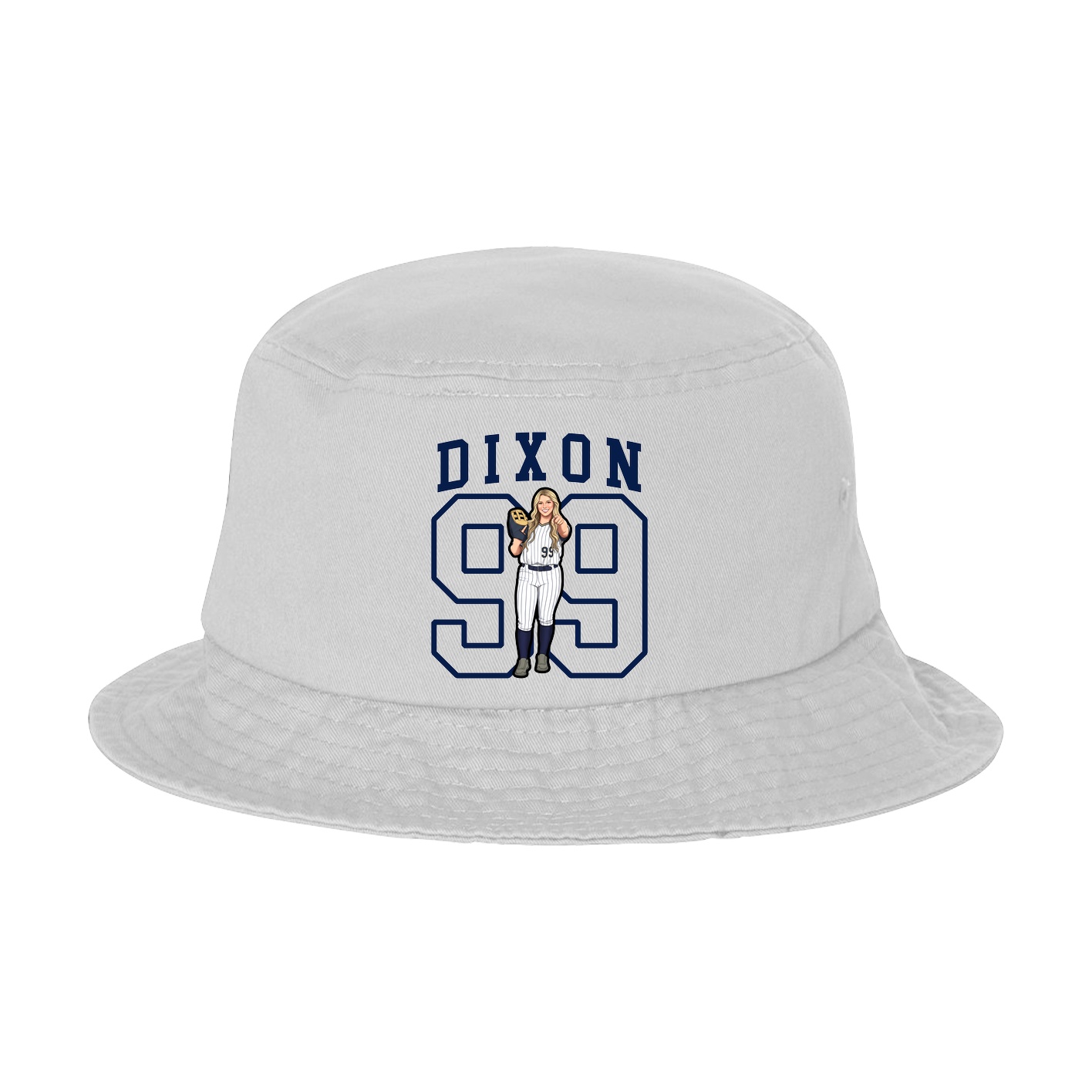 Bucket Cap — Shirsey in White