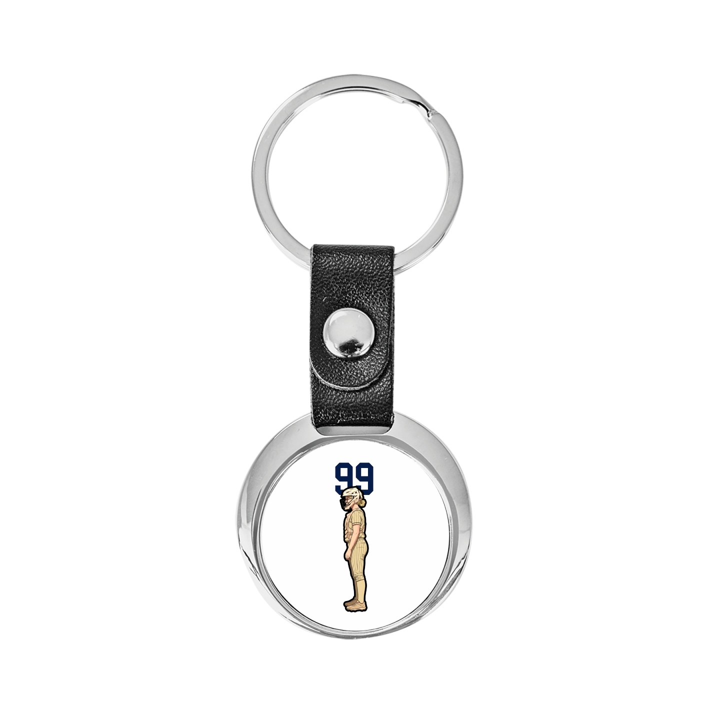 Key Chain — Number Top in Classic