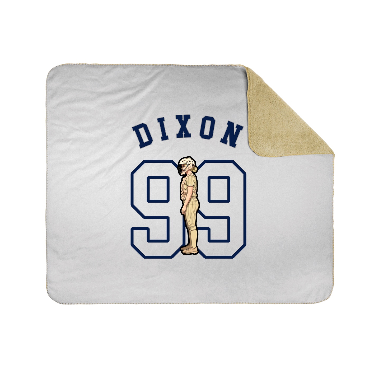 Throw Blanket — Shirsey Arch in White