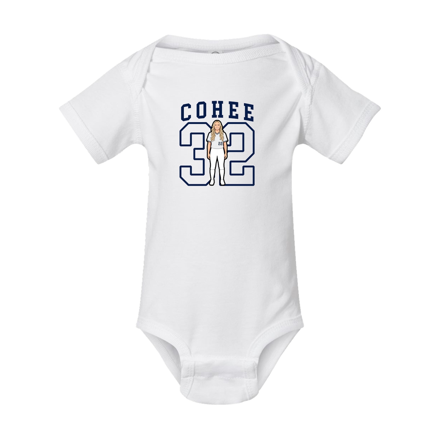 Baby Onesie — Shirsey in White