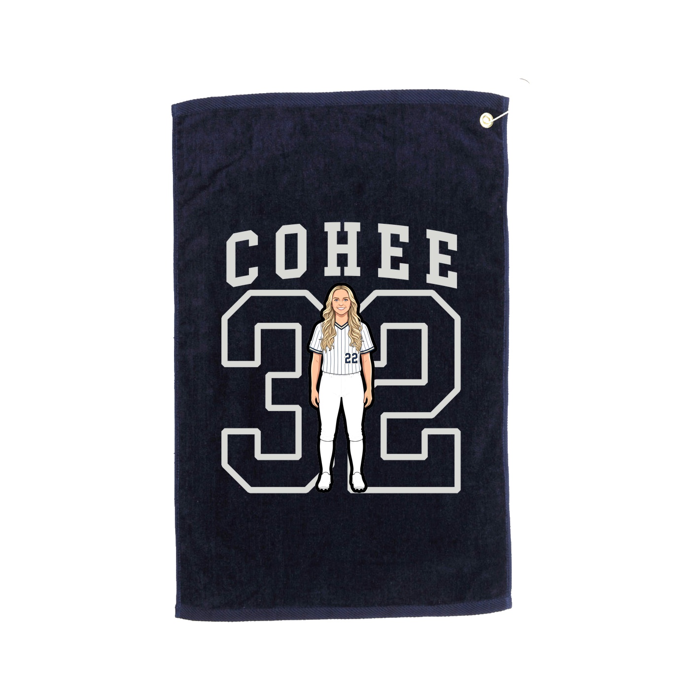 Golf Towel — Shirsey in Navy