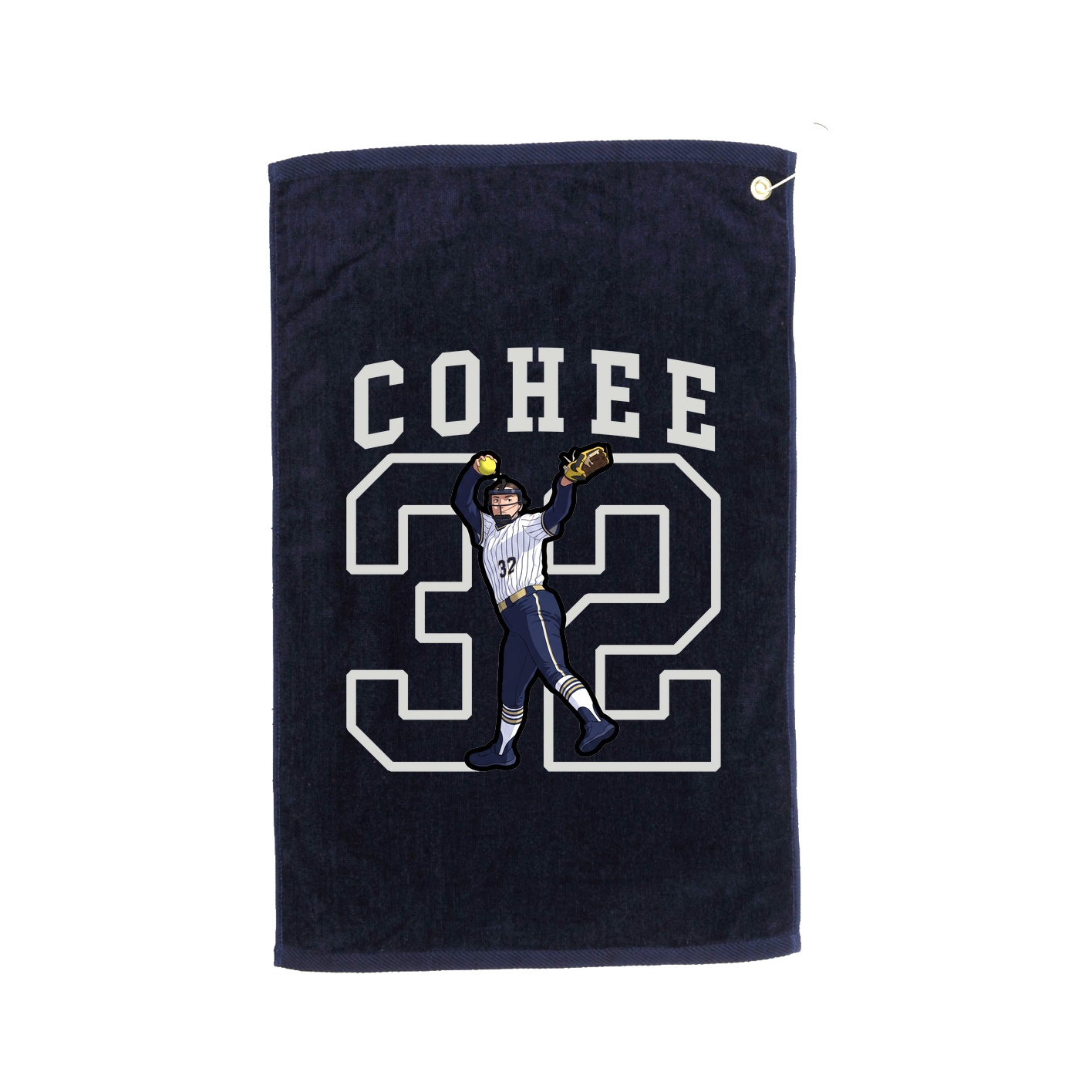 Golf Towel — Shirsey in Navy