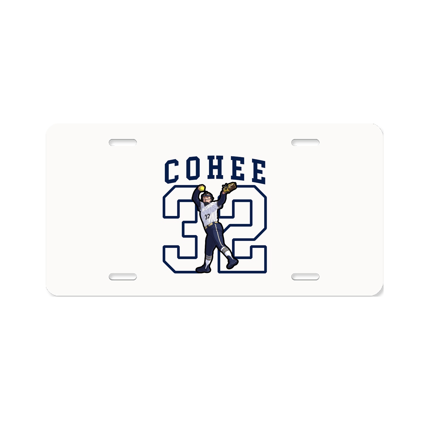 License Plate — Shirsey in Classic