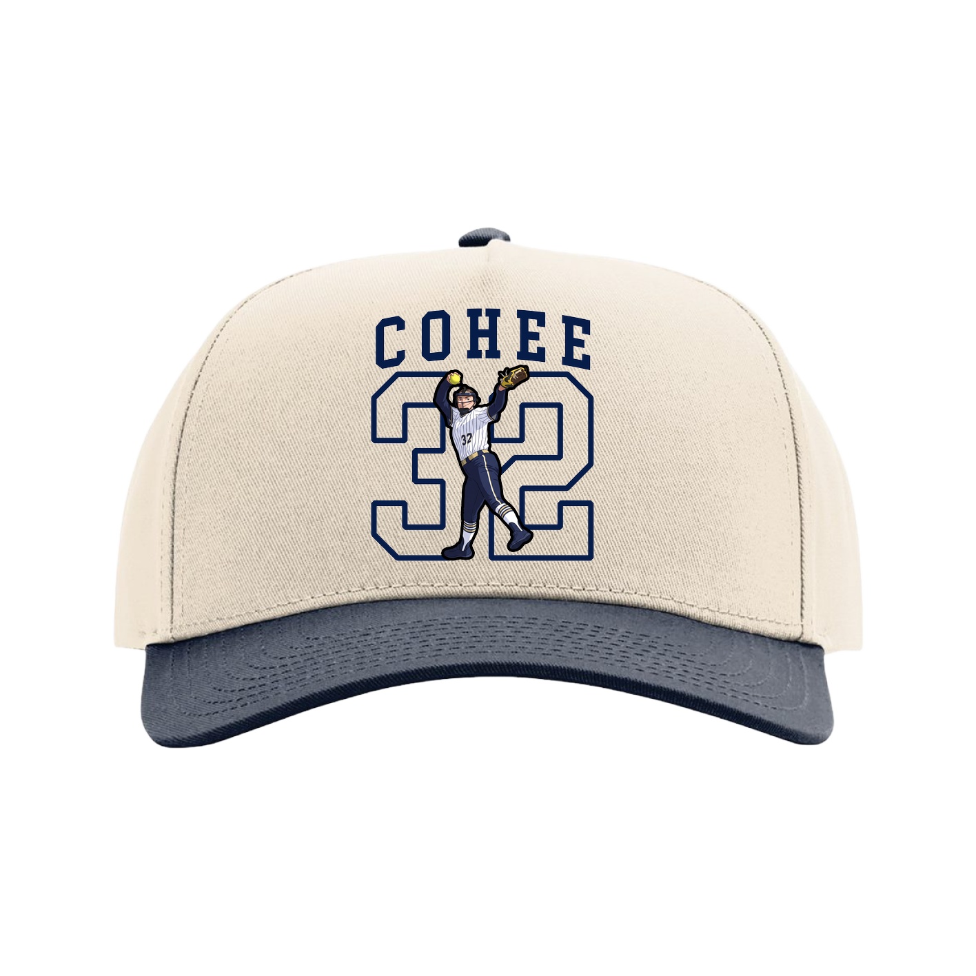 Full Fabric Five-Panel Champ Cap
