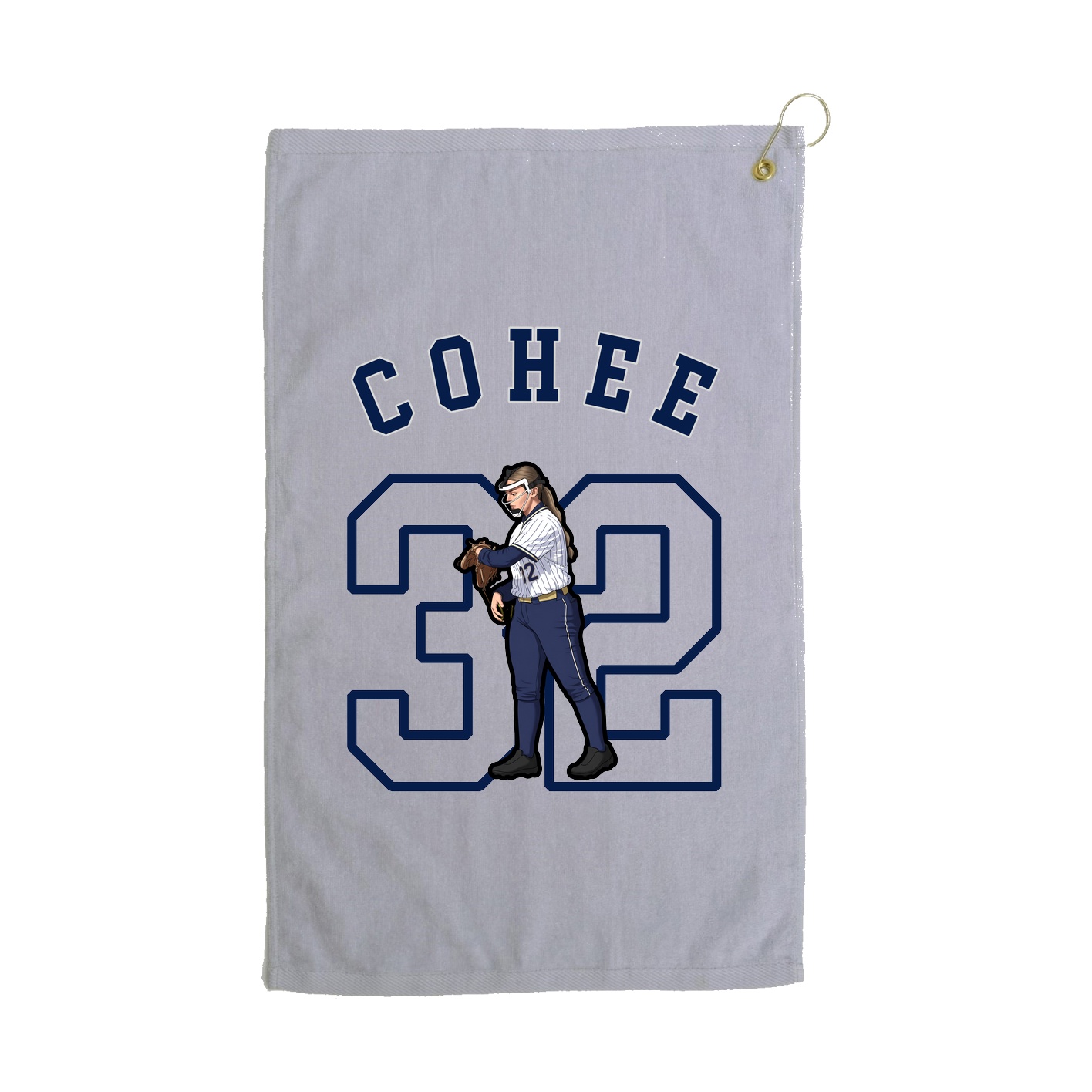 Terry Velour Golf Towel